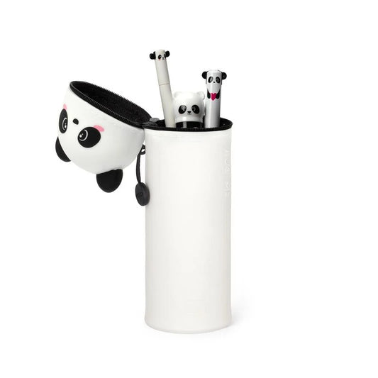 Astuccio 2 in 1 in Morbido Silicone - Kawaii-Panda