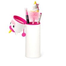 Astuccio 2 in 1 in Morbido Silicone - Kawaii-Unicorn