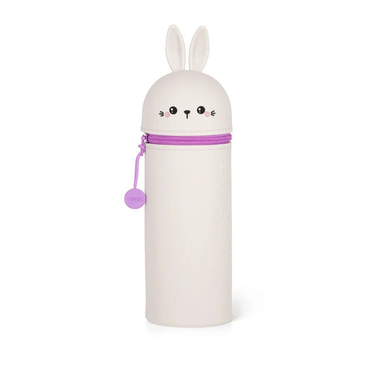 Astuccio 2 in 1 in morbido silicone - Kawaii-Bunny