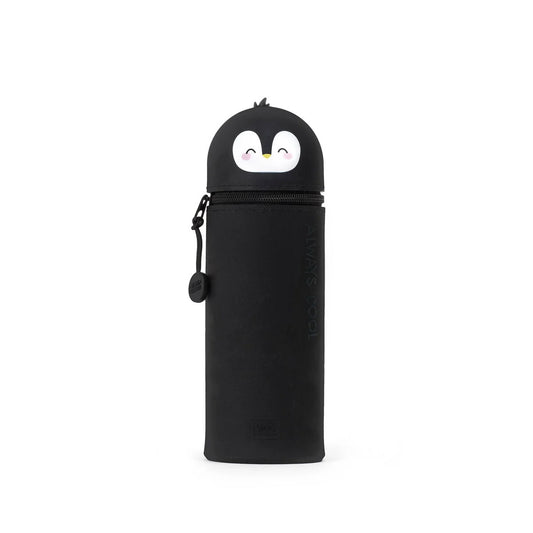Astuccio 2 in 1 in Morbido Silicone - Kawaii-Penguin