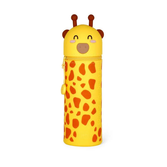 Astuccio 2 in 1 in Morbido Silicone - Kawaii-Giraffe