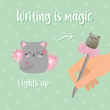 Penna a Sfera Luminosa - Writing is Magic-Kitty