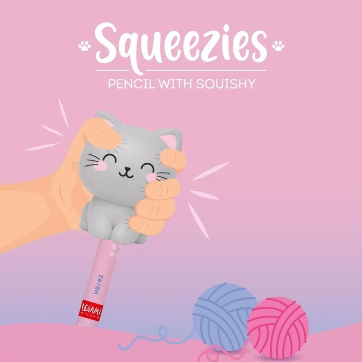 Matita con Squeezies Kitty