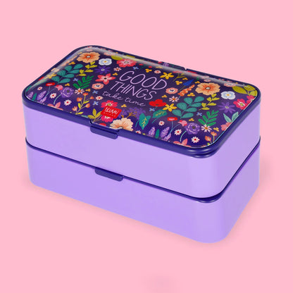 Contenitore Porta Pranzo 1200 ml - Flowers - Lunch Box
