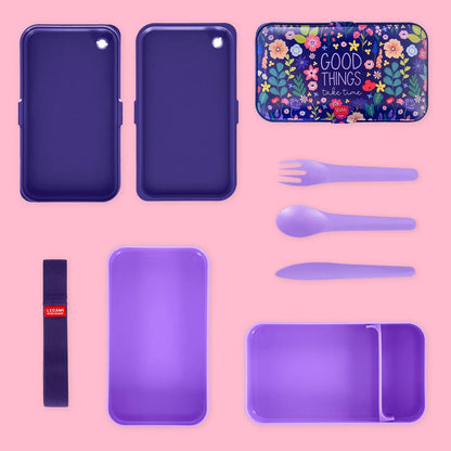 Contenitore Porta Pranzo 1200 ml - Flowers - Lunch Box