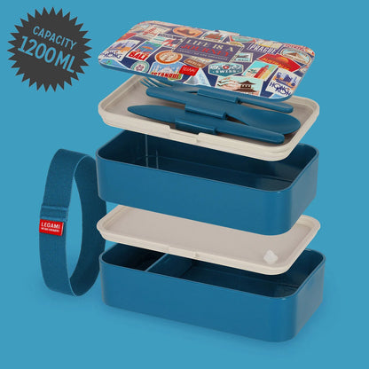 Contenitore Porta Pranzo 1200 ml - Lunch Box - Travel Stickers