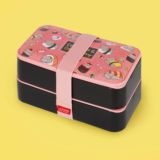 Contenitore Porta Pranzo 1200 ml - Lunch Box - Sushi Cat