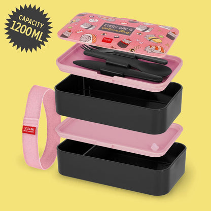 Contenitore Porta Pranzo 1200 ml - Lunch Box - Sushi Cat