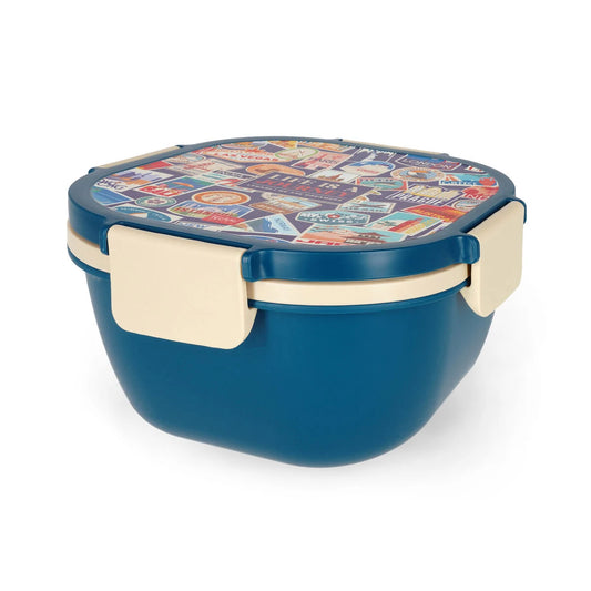 Contenitore Porta Pranzo 1700 ml - Lunch Box - Travel Stickers