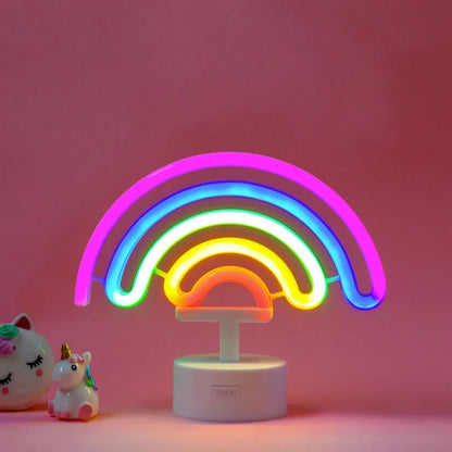 Lampada Led Effetto Neon - It's a Sign-Rainbow