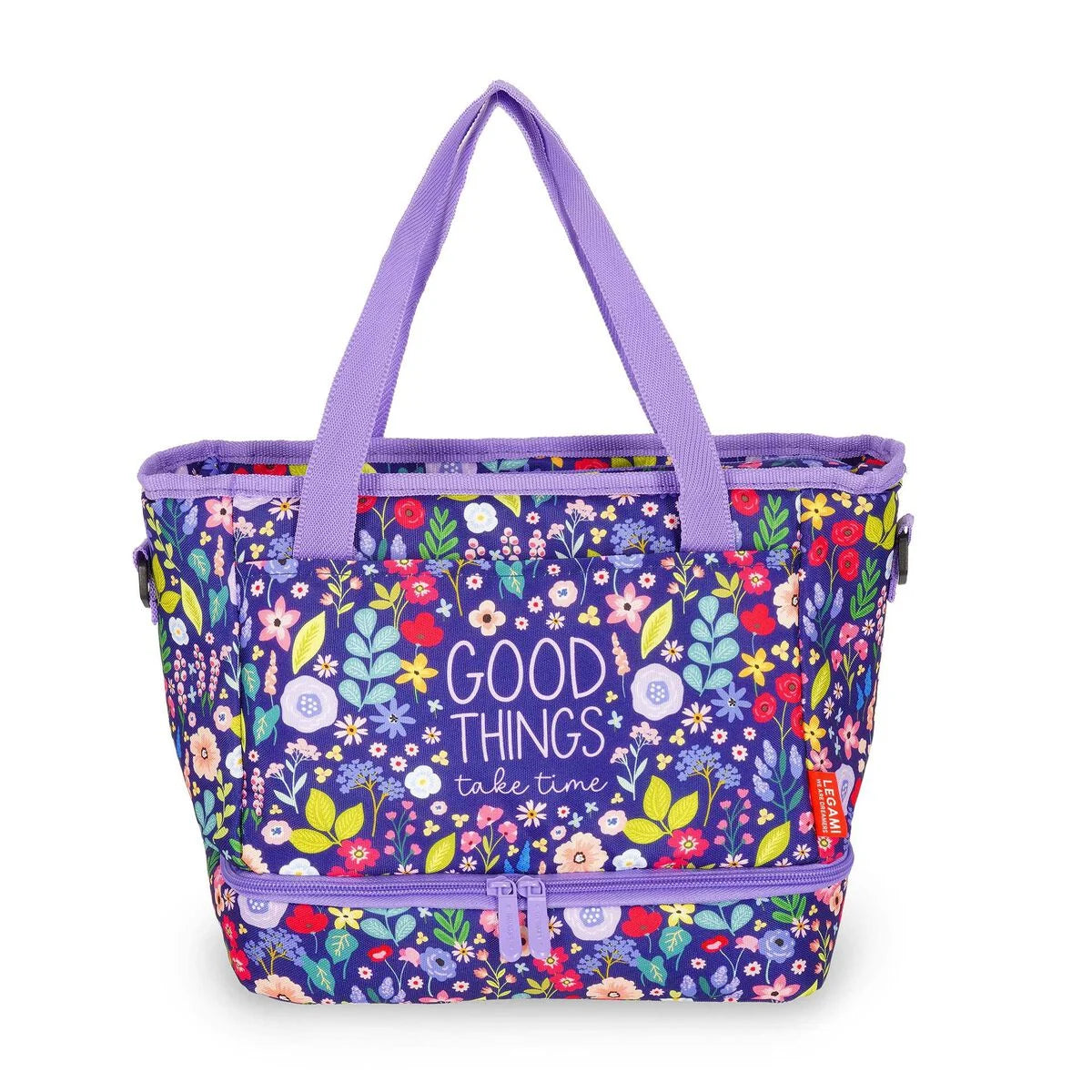 Borsa Porta Pranzo-Flowers