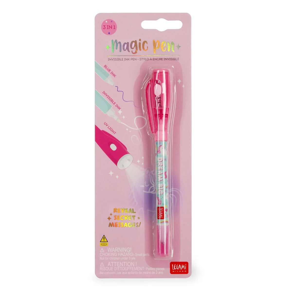 Penna con Inchiostro Invisibile - Magic Pen-Unicorn