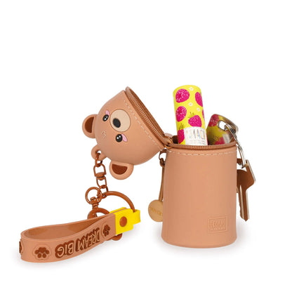 Portamonete con Portachiavi - Mini Kawaii - Teddy