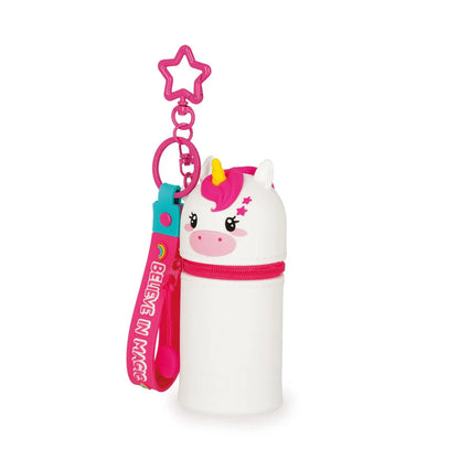Portamonete con Portachiavi - Mini Kawaii - Unicorno