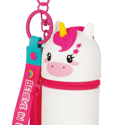 Portamonete con Portachiavi - Mini Kawaii - Unicorno