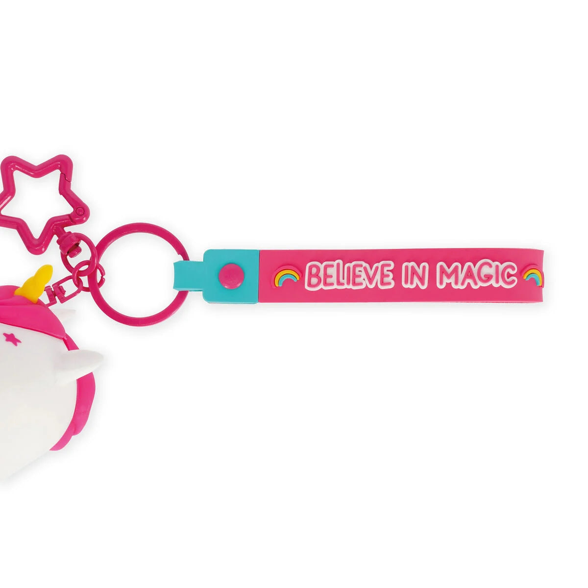 Portamonete con Portachiavi - Mini Kawaii - Unicorno