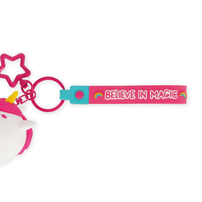 Portamonete con Portachiavi - Mini Kawaii - Unicorno