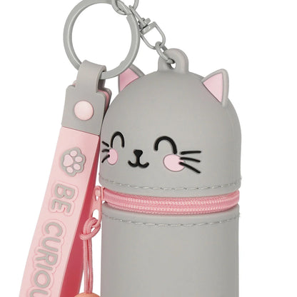 Portamonete con Portachiavi - Mini Kawaii - Kitty