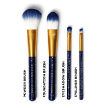 Set di 4 Pennelli per il Trucco - Oh My Glow!-Stars