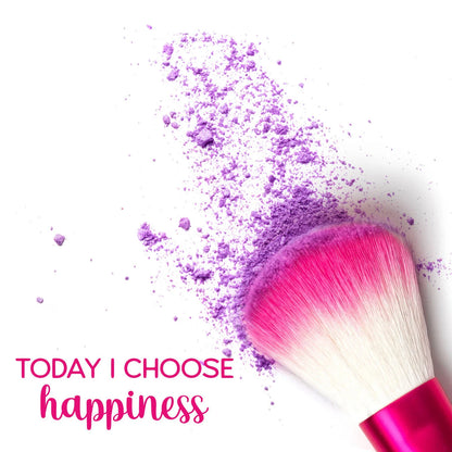 Set di 4 Pennelli per il Trucco - Oh My Glow!-Flowers
