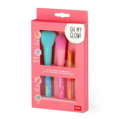 Set di 4 Pennelli per il Trucco - Oh My Glow!-Daisy
