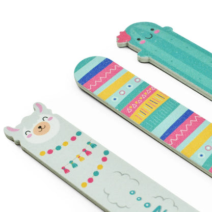 Set di 3 Lime per Unghie - Nails Before Males-Llama