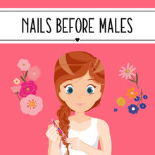 Set di 3 Lime per Unghie - Nails Before Males-Flowers