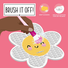 Tappetino Pulisci Pennelli da Trucco - Brush it Off!-Daisy