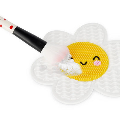 Tappetino Pulisci Pennelli da Trucco - Brush it Off!-Daisy