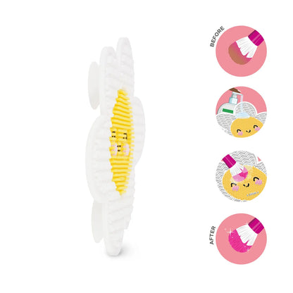 Tappetino Pulisci Pennelli da Trucco - Brush it Off!-Daisy