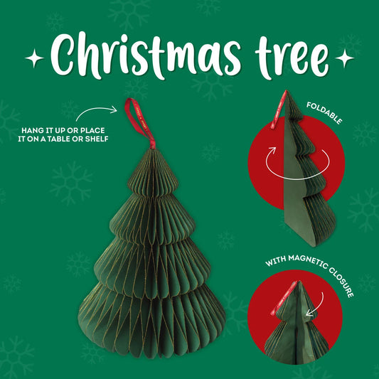 Albero di Natale Pieghevole in Carta