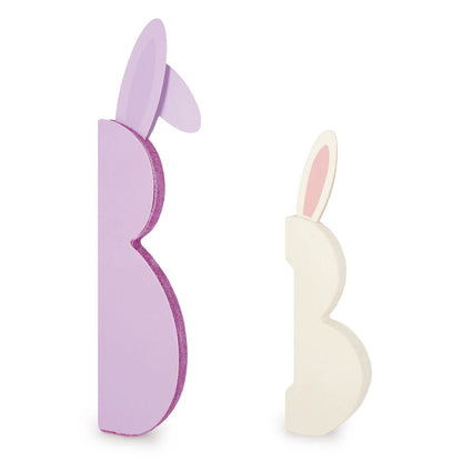 Set di 2 Coniglietti Pieghevoli in Carta - Hoppy Easter