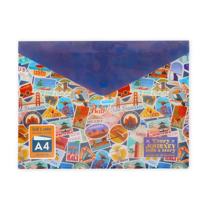 Cartelletta Portadocumenti - Fold & Order - Travel