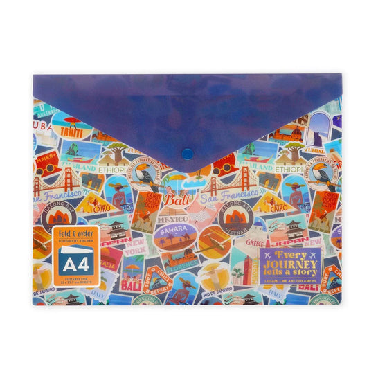 Cartelletta Portadocumenti - Fold & Order - Travel