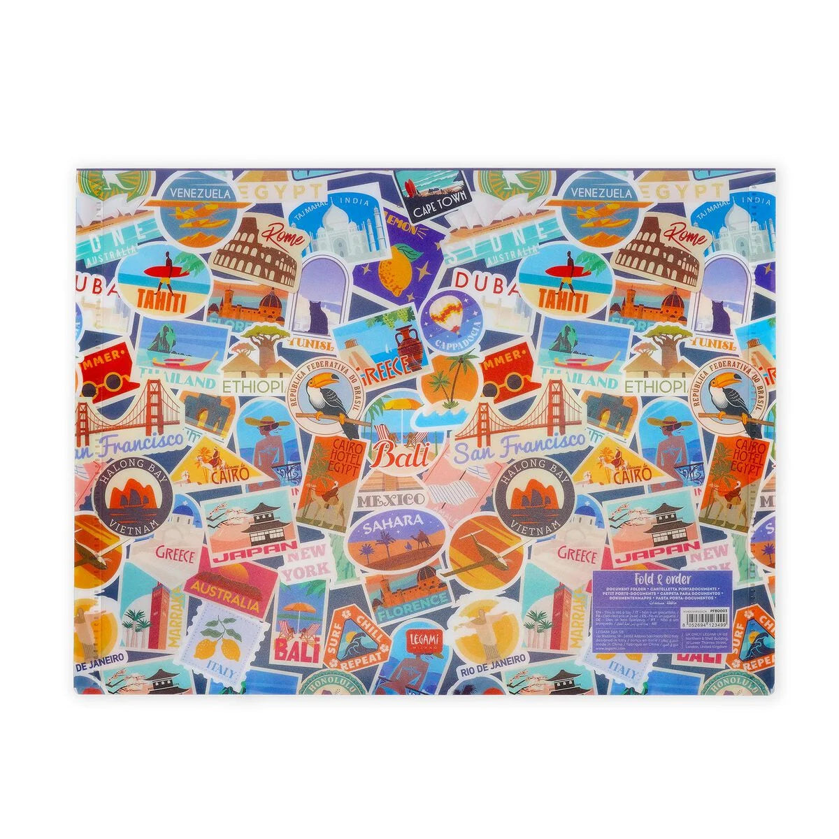 Cartelletta Portadocumenti - Fold & Order - Travel