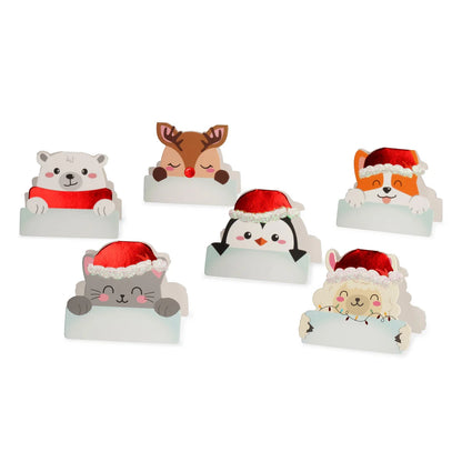 Set di 12 Segnaposto Natalizi