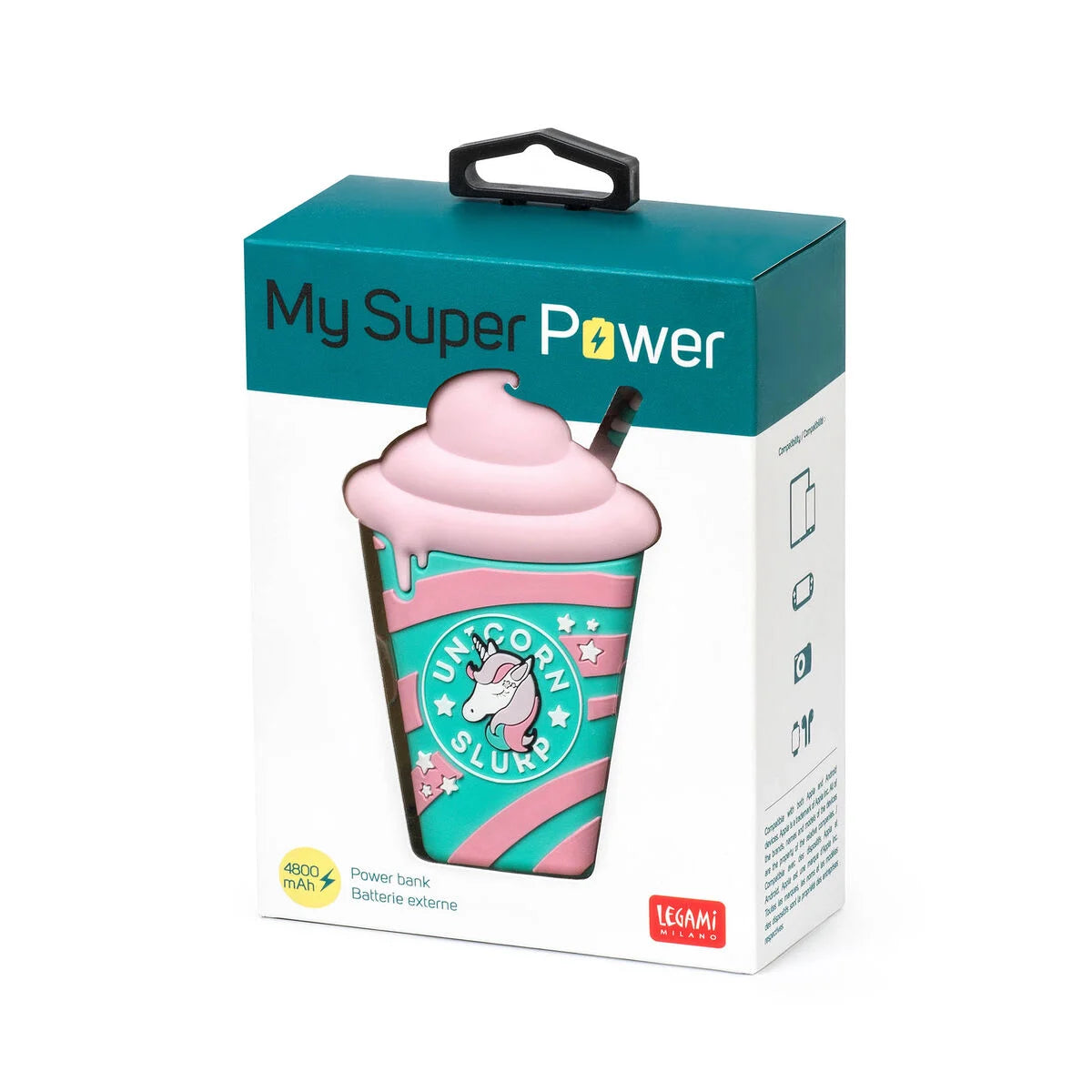 Caricabatteria Portatile - My Super Power-Slurp