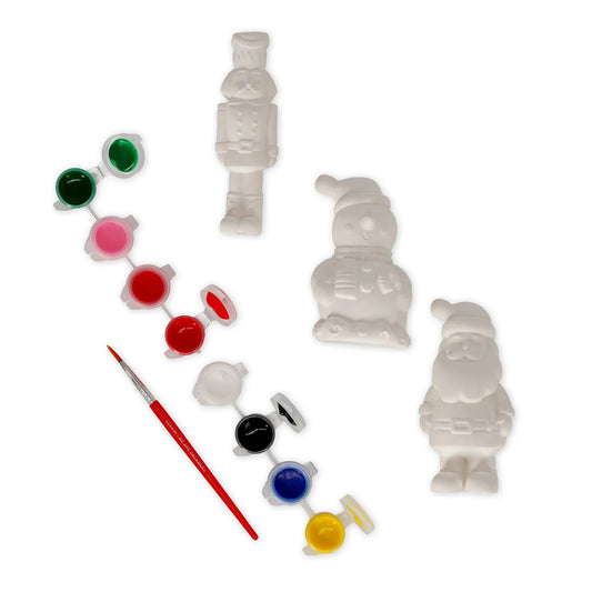 Kit Decorazione Statuette di Natale - Paint Your Christmas