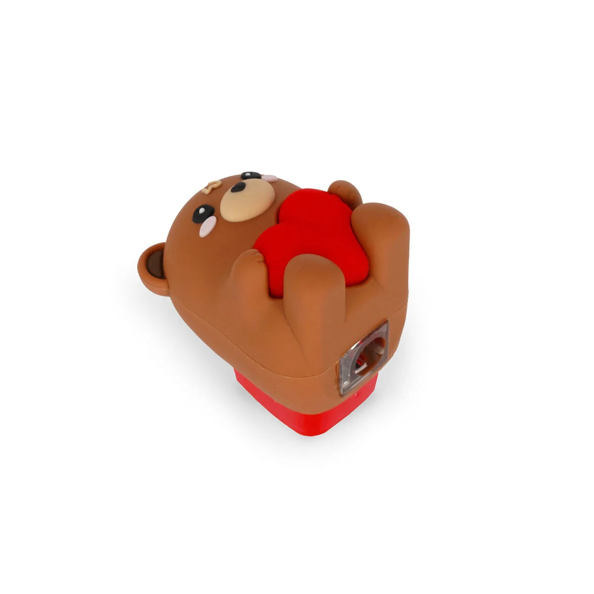 Temperino Luminoso con Contenitore -  Sharpening is Magic - Teddy Bear