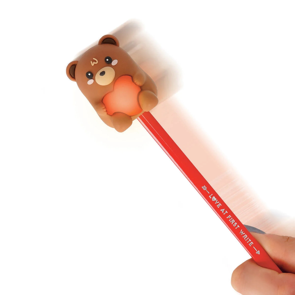 Temperino Luminoso con Contenitore -  Sharpening is Magic - Teddy Bear