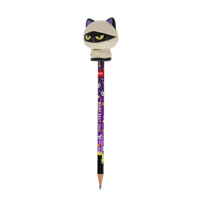 Matita con Antistress Halloween Mummy Cat "Nine Lives Later" - Squeezies