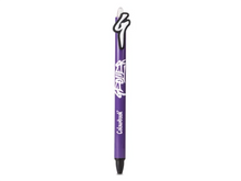 Penna a sfera Geolier con topper – Inchiostro blu - Violet G