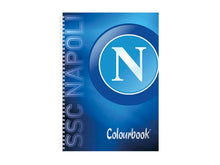 Quaderno a spirale A4 SSC Napoli – Righe medie e superiori