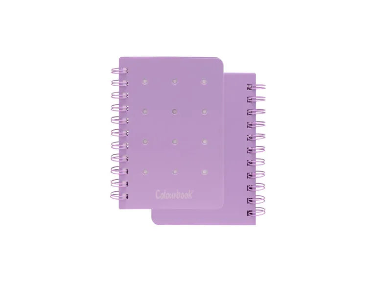 Quaderno a spirale A6 Pin It – Quadretti 5 millimetri senza margine