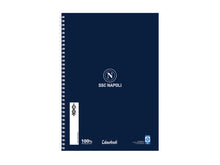 Quaderno a spirale A4 SSC Napoli – Righe medie e superiori