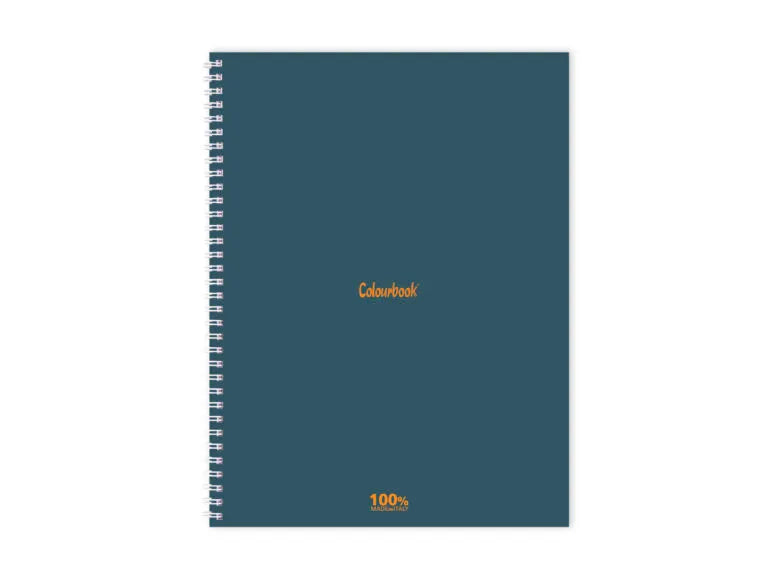 Quaderno a spirale A4 AciDaisy – Quadretti 5 millimetri