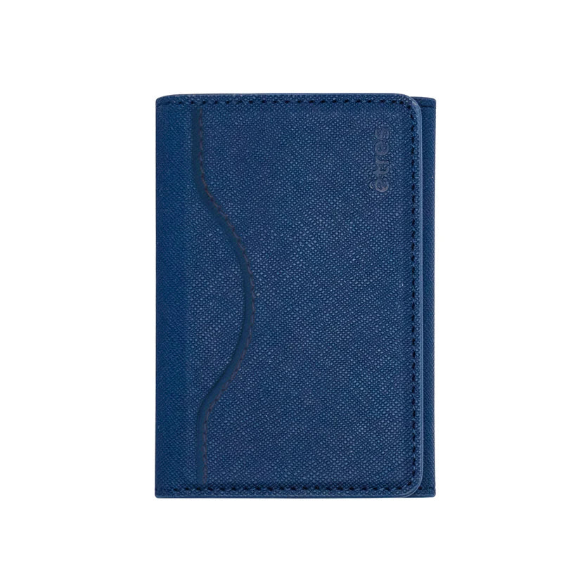 Portafoglio etres classic saffiano blue
