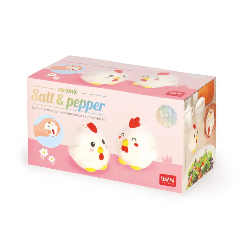 Set Sale e Pepe in Ceramica - Salt & Pepper-Gallina