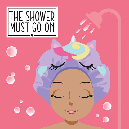 Cuffia da Doccia - The Shower Must Go On-Unicorn