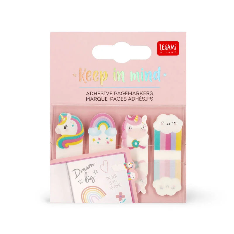 Segnapagina Adesivi - Keep in Mind-Unicorno